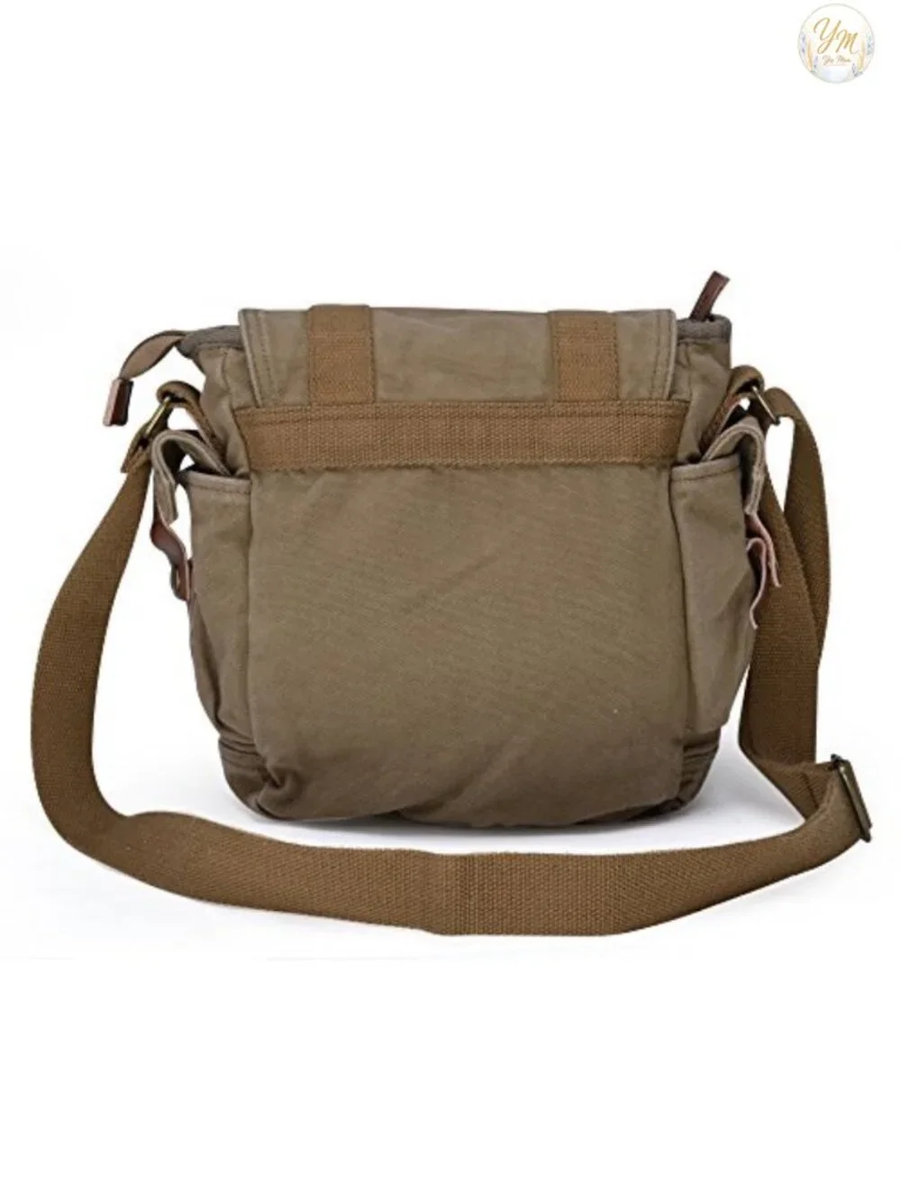 Canvas Messenger Bag Small Vintage Shoulder Purse Crossbody Satchel
